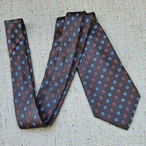 Saddle Club Men Tie Classic Neck Tie Brown Tie